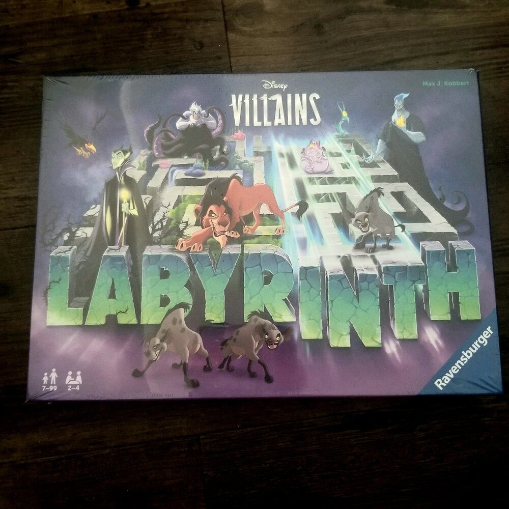 Ravensburger Labyrinth Game Disney Villains
